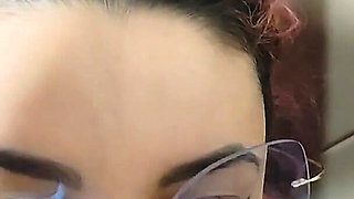 Fucking at Public Toilet Standing Doggy Fuck Facial Cumshot