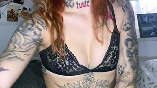 Horny amateur web cam teen girl takes a toy deep inside