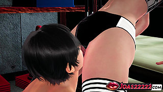 Hot Yoga Instructor Brenn - Close-Up Pussy Licking, Intense Tight Ass Licking with Sensual Moans, and Two Vibrators Squirt