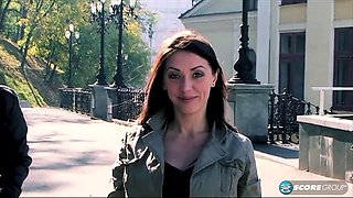 Busty Merilyns Big-Tits Face Striptease Part 4