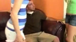 When his friends leave the party, Johnny is left with sexy