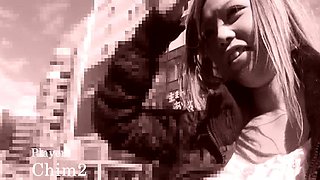 Rio Hamasaki lovely japanese model shows off her big boobs