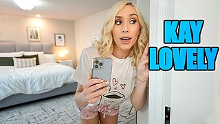 Smiling Kay Lovely at pawg trailer
