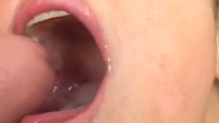 18yo Bukkake Whore Gets Absolutely Destroyed in Her First Massive Cum Flood