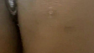 Hot Slim Thick Ebony Oiled Bubble Butt in Your Face