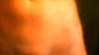 College teen babe squirts in the shower