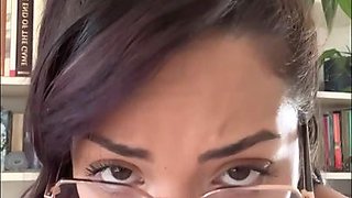 Maddy Craves Creamy Dildo Passion With Solo Library