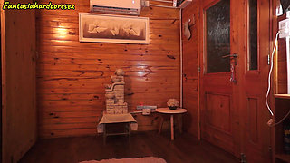 An intense training session with alison can't stand to see your personal trainer with an erection