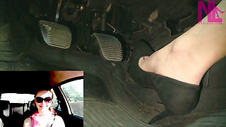 Soft Driving in Suede Black Classic Louboutins