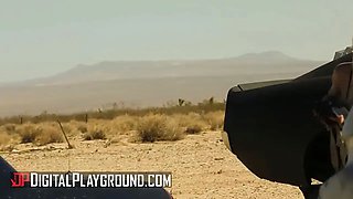 Digitalplayground - large cock action for Stevie Shae finishes with her Big Tits frosted in hot jizz