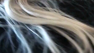 Sexy Blonde Big Tits PAWG MILF Secretary Karen Kay Loves Sucking and Fucking Fat White Cock Like a Real Slut