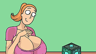 SUMMER AND MEESEEKS PARTY - ANAL SEX ( Parody Cartoon 3D )