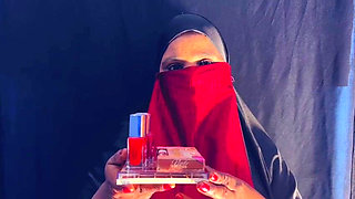 Desi Hijab Big Milk Sales Girl Leashed