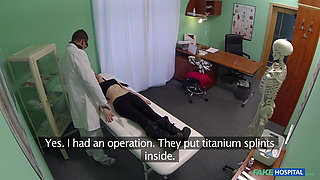 Doctor Examines Pretty Patients Pussy and Prescribes a Creampie