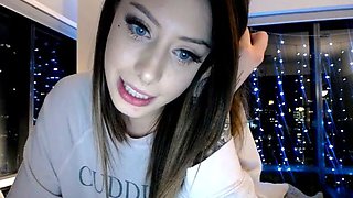 webcam camgirl cam brunette masturbate masturbation