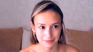 ChloeTeles pretty teen in braces shows everything