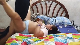 Amateur Housewife Cheating On Husband With Neighbor - Big Ass Venezuelan BBW Seduces Him For Rough Sex & Creampie