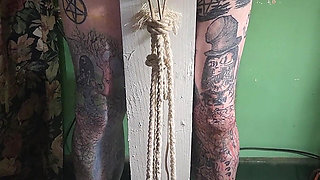 Goode Girl Unholy Crucifix Cock Treatment