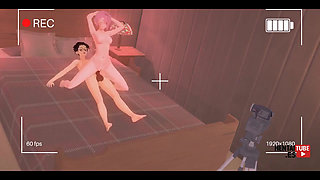 Dandadan Hentai - Aira Ridding Okarun's Dick - Asian Japanese Anime Manga