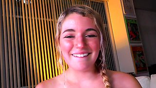 Abby Adams orgasms while getting banged in a hot video