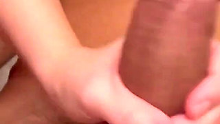 Stepmom Jerks Stepson's Big Dick