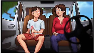 The Mood Tightened After Step Mom (18+) With Hentai Anime