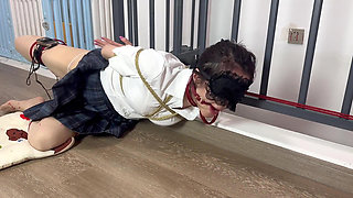 Yumeng Punishment Kneeling + Electric Shock + Orgasm