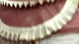 Pink Latex Maid Dress Sming!