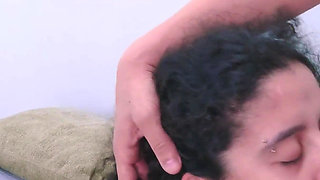 Skinny Hairy Fucks with the Delivery Man