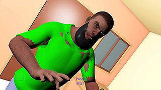 Paying the rent with some animated 3D sex