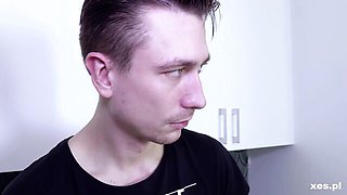 XES.PL featuring Julia Maze's girl rimming guy movie