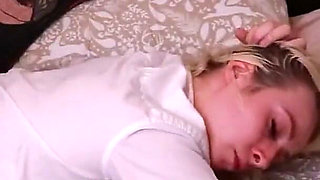 Blonde 18 year old college girl gets fucked by her teacher