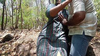 Unexpected experience in forest outdoor
