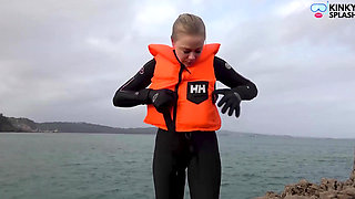Wetsuit and Lifejackets Lucy's Freezing Comparison