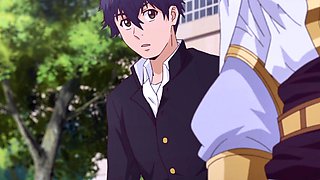 Prince fills up shy boy's anime hole with creamy finish