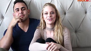 Big Cock Jock Fucks Blonde - Sarah Sunday And Benji Bastian