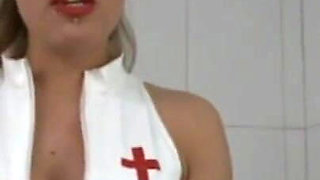Small penis punishment with sexy big boobs