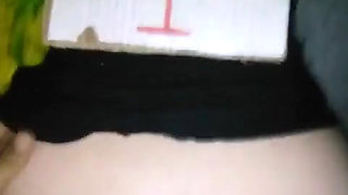 My Girlfriend with a Dress in Foursome in Bed 2