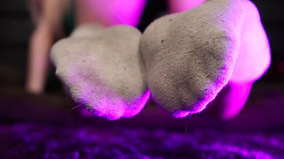 Come Here My Feet Slave. Stinky Socks Are Waiting