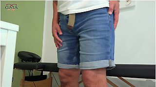 Milf Nurse Remove Zucchini From Greengrocers Ass, Makes Him Cum, And Pisses In His Ass - Gaia On Top