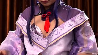 Flexible Asian fucked in hardcore threesome