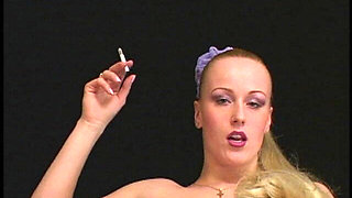 Sharon Wild of Naked Girls Smoking