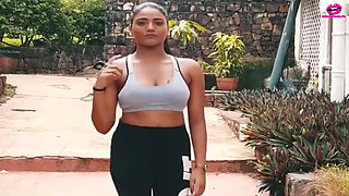 Indian Bhabhi Gym Teacher Hardcore Rough Fuck Her Pussy