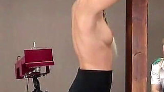 Lola2. Spanking Machine - Bare Back Whipping