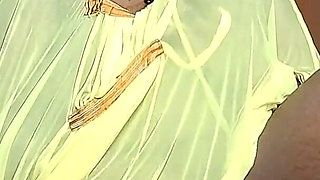 One African Girl Masturbates