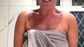 Stacked brunette goes solo toys and masturbation