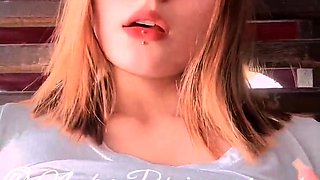 Big boobs milf masturbates with her dildo