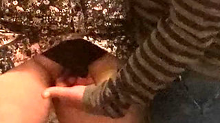 Pussy Flash - Stranger Fingering Slut in Subway