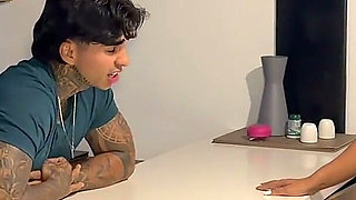 My Stepsister Catches Me Doing Something in Secret… and It All Ends in the Kitchen