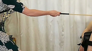 The Cane Connoisseur, Madam M Delivers Severe Traditional Caning, Corporal Punishment, Obedience and Endurance.